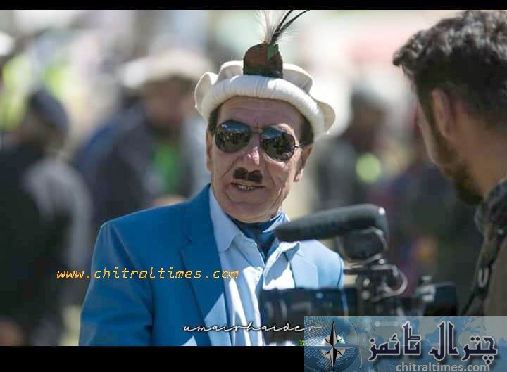 Amirullah Khan Yaftali — portrait by Chitral Times